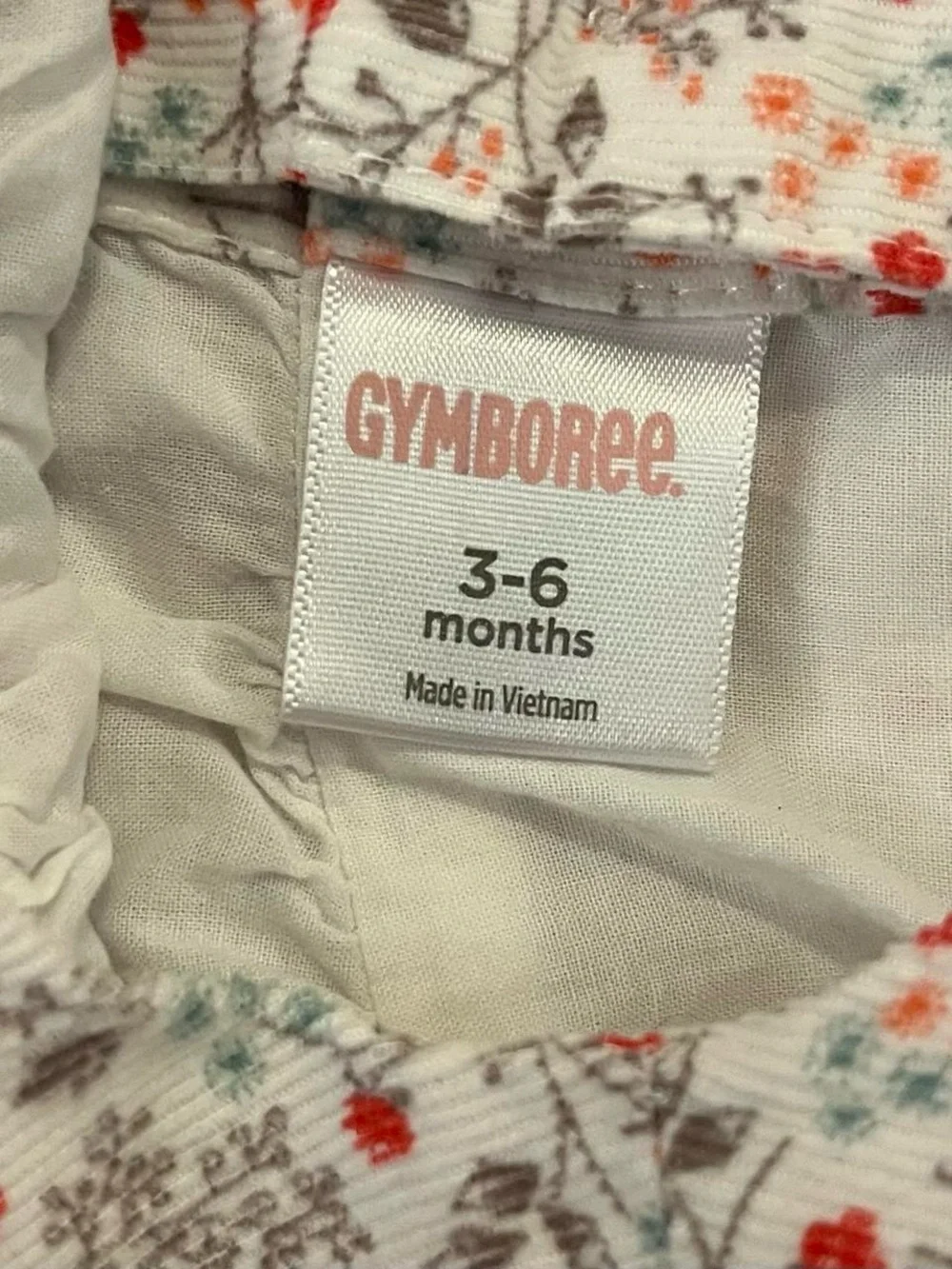 Gymboree Infant Corduroy Short Sleeve Dress